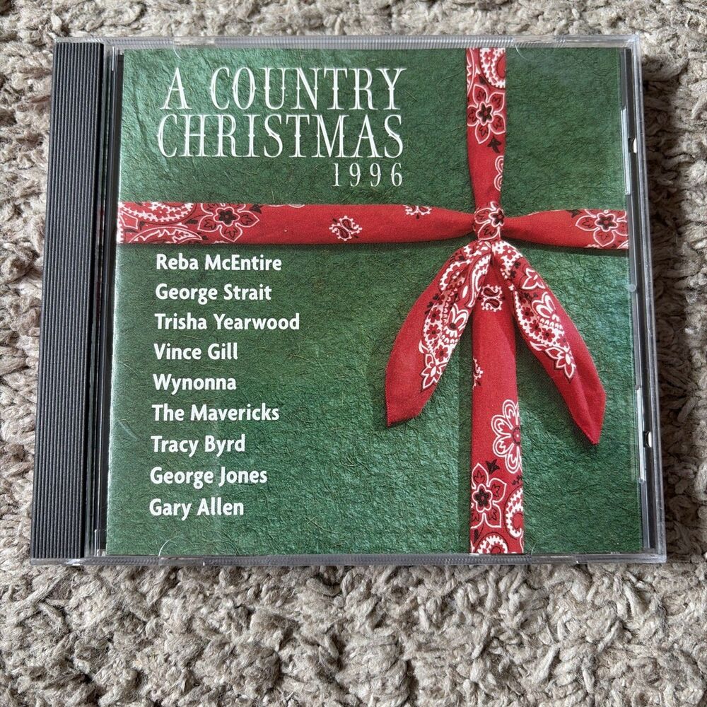 A Country Christmas 1996 cd- Reba, Wynonna, George Strait, Trisha Yearwood